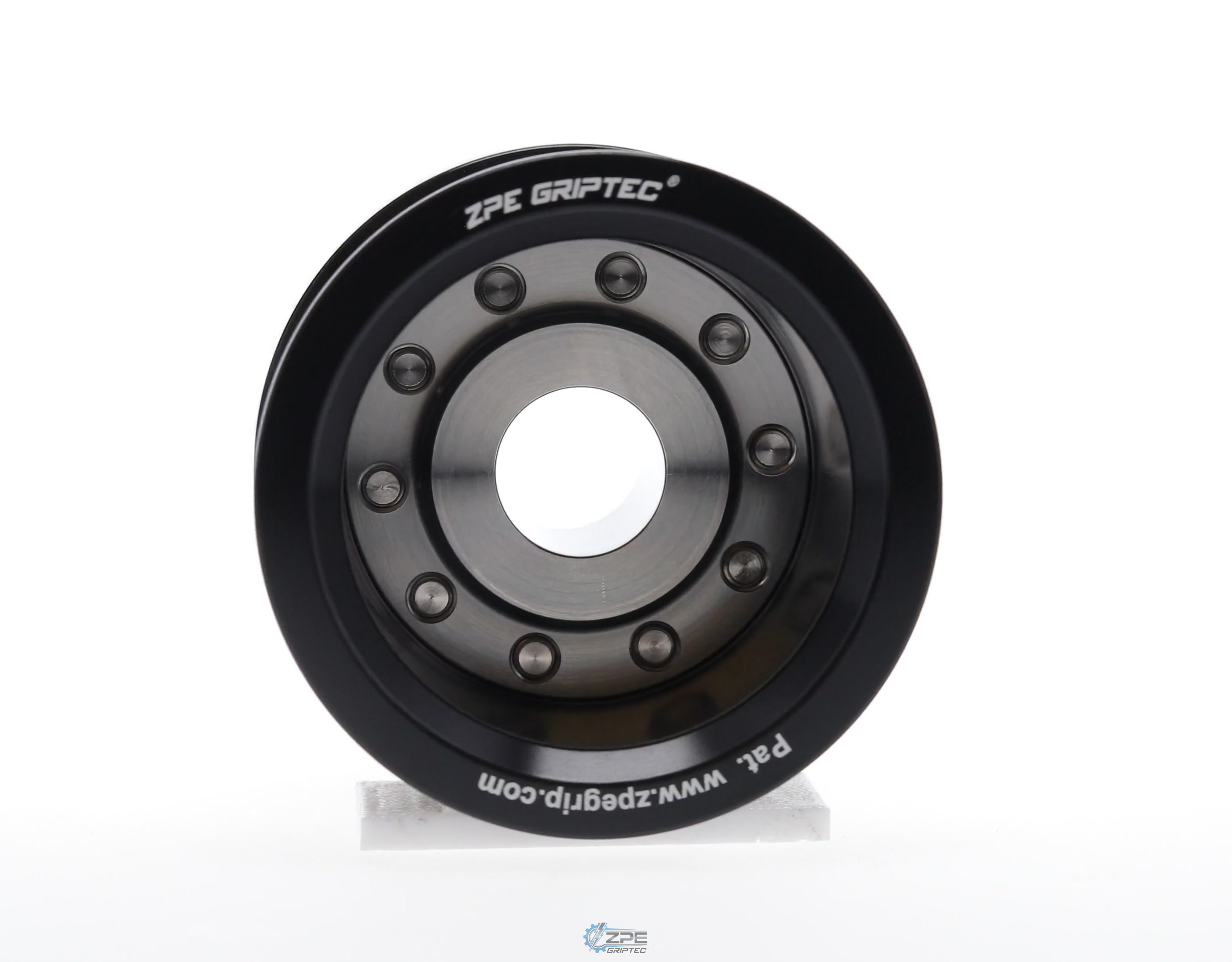 2.25" 8 Rib ZPE GripTec® 2pc MKII LT4 L3V Black Pulley & Hub Kit
